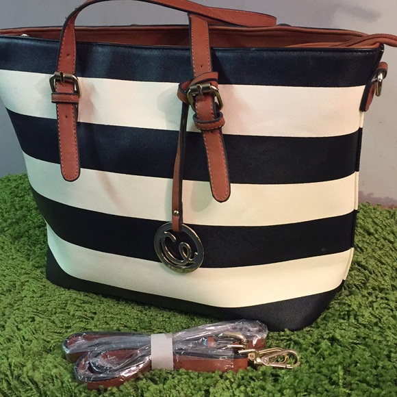 Striped bag NWT - Picture 2 of 5